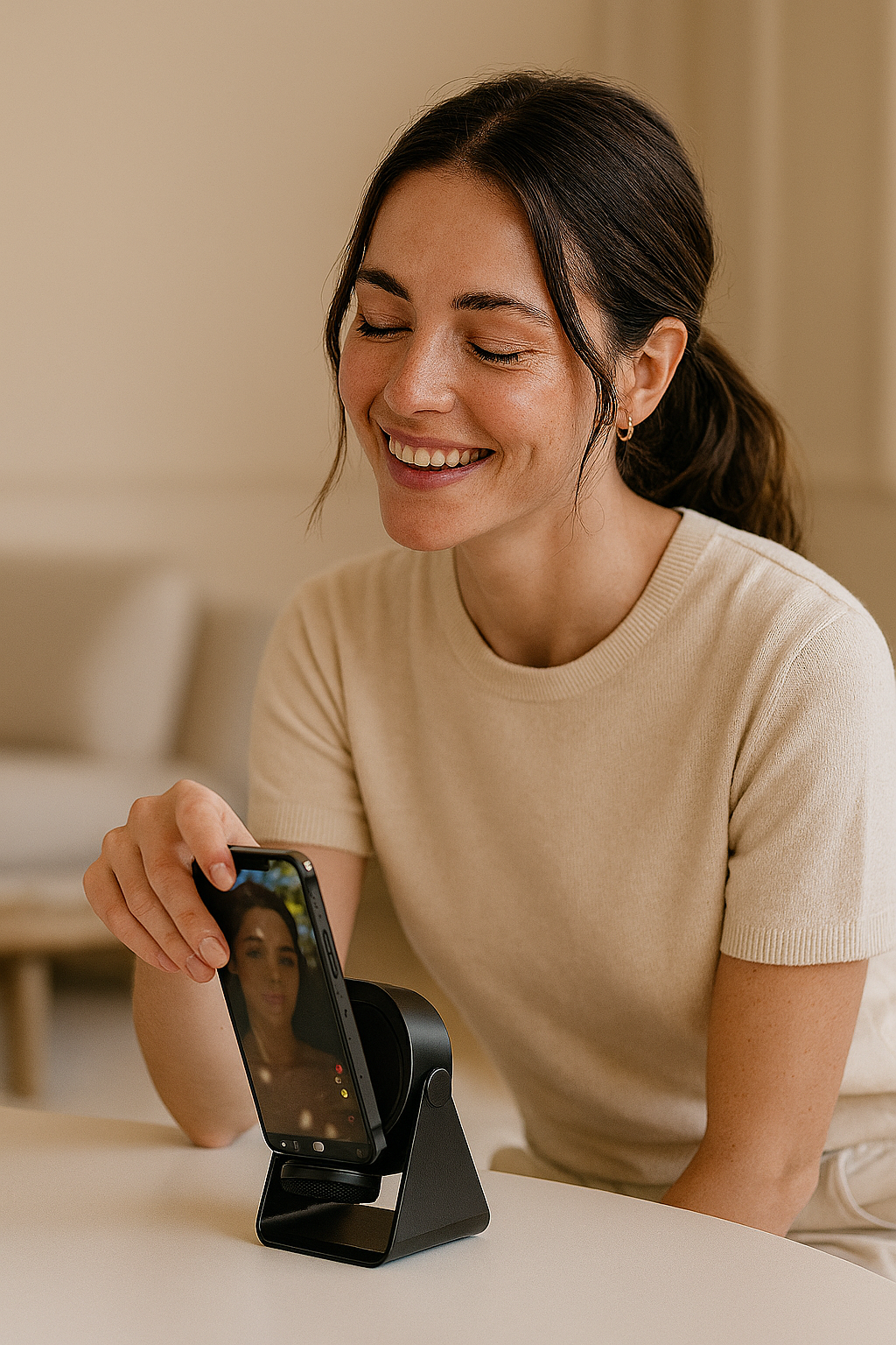 InductaSound™  Wireless Induction Speaker